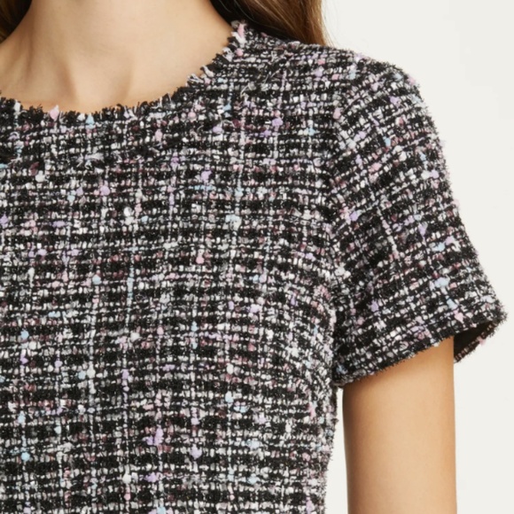 Eliza J Bouclé Shift Holiday Dress - Picture 7 of 10